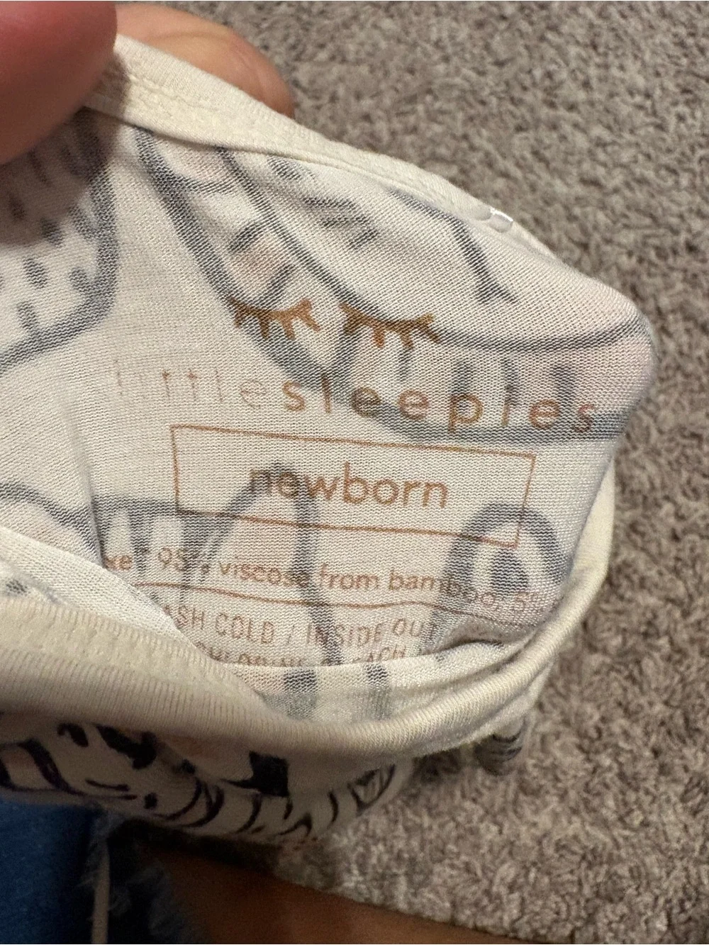 Little Sleepies Newborn Gown